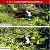 A collage showing a multitool being used for different gardening tasks. Produktbild-Vorschau