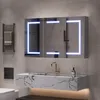 Armoire de salle de bain INONEFT avec miroir LED, éclairage Voir les images du produit 4