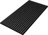 A black panel with vertical grooves, presented on a white background. Náhled obrázku produktu