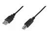 DIGITUS USB 2.0 Anschlusskabel Typ A -B St/St 3.0m sw Produktbild-Vorschau 4