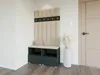Garderoben-Set Nela III LUX, gepolsterte Garderobe 100 cm Produktbild-Vorschau 2