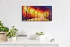Dekor Leinwand Uhr Wandbilder Quarz 60x30 Ausdrucksstarke Produktbild-Vorschau 3