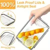 12 Stück Lunchboxen mit Deckel , Dichtung Produktbild-Vorschau 4