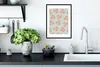 MuchoWow® Gerahmtes Poster Sommer - Sonnenschirme - Produktbild-Vorschau 4