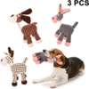 Welpen-Kauspielzeug 3er-Set, Quietschendes Hundespielzeug Produktbild-Vorschau 1
