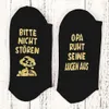 Lustige Herrensocken "Opa gib deinen Augen eine Pause" - Produktbild-Vorschau 3