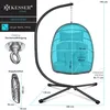 Fauteuil suspendu KESSER® Jungle avec structure en acier, Voir les images du produit 7