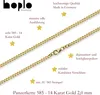 Goldkette Panzerkette Halskette Breite 2,0 mm 60 cm 585-14 Produktbild-Vorschau 4