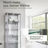 K-Möbel Glaseinlegeboden 4er-Set Glasboden für 2 TRG. Produktbild-Vorschau 4