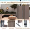 Angel Living Screen, schermo della privacy, 4 pieghevole, Anteprima dell’immagine prodotto 4