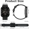 Smartwatch Herren mit Telefonfunktion,2.01" Fitnessuhr mit Produktbild-Vorschau 2