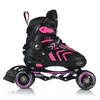 SporTrike Patins à roulettes 4in1 rose-noir, taille. 39-43 Voir les images du produit 18