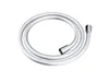 A silver shower hose coiled on a white background. Produktbild-Vorschau