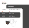 DAPRONA Rinneneisen verstellbar, Rinnenhalter Silber RG 333 Produktbild-Vorschau 7