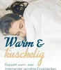 Extra warme Winter Bettdecke Duo Steppbett Baumwollbezug Produktbild-Vorschau 3