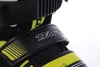 A close-up of the strap and buckle of an inline skate. Produktbild-Vorschau