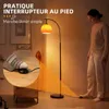 Lampe d'arc ZMH, style angelique, idéale pour le salon ou Voir les images du produit 6