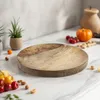 Spetebo Piatto da portata in legno di mango - Ø 30 cm - Anteprima dell’immagine prodotto 5