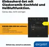 Exquisit EHE285-HBZ-020, Keramik, 4 Zone(n), Glaskeramik, Produktbild-Vorschau 2