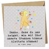 Mr. & Mrs. Panda Grußkarte Klettern Trainerin Dankeschön - Produktbild-Vorschau 1