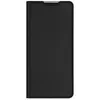 A black flip-style phone case is shown from the front against a white background. Produktbild-Vorschau