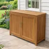 DEGAMO Gartenschrank CABINET 120x50x85cm mit 2 Türen, Produktbild-Vorschau 1