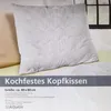 Kochfestes Kopfkissen 80x80 cm Kissen Mikrofaser Allergiker Produktbild-Vorschau 3