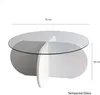 Skye Decor, Bubble - White, Couchtische, Weiß, Glas, 75 x Produktbild-Vorschau 10