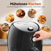 Aigostar - Heißluftfritteuse, Heisluftfrit?se ohne Öl Produktbild-Vorschau 3