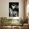 MuchoWow® Poster Frau - Schmuck - Ring - Make up - Schwarz Produktbild-Vorschau 3