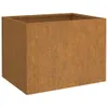 vidaXL Pflanzkübel 62x47x46 cm Cortenstahl -  Blumentöpfe & Produktbild-Vorschau 10