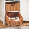 SoBuy KNL05-W Wyspa kuchenna z 2 koszami rattanowymi Szafka Podgląd zdjęcia produktu 9