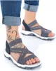 Rieker Komfort Sandalen Ribbonstretch/Namur Damen Produktbild-Vorschau 66