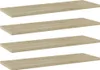 vidaXL Bücherregal-Bretter 4 Stk. Sonoma-Eiche 60x20x1,5 cm Produktbild-Vorschau 5