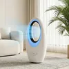 HOMCOM věžový ventilátor bez lopatek, do ložnice, bílý Náhled obrázku produktu 9