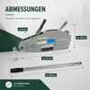 Seilzug 800kg Greifzug Seilwinde Forstseilwinde Offroad Produktbild-Vorschau 3