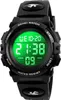 Alienwork Seven-color LED Digital Kinderuhr Jungen Mädchen Produktbild-Vorschau 1