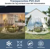 GOPLUS Pop-up Bubble-Zelt, Kuppelzelt aus transparentem PVC Produktbild-Vorschau 3