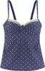 LASCANA Bügel-Tankini-Top Monri blau-gelb-bedruckt Größe 38 Produktbild-Vorschau 1