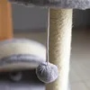 Tiragraffi per gatto piccolo con seduta morbida 45 cm Anteprima dell’immagine prodotto 4
