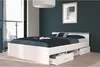Lit Adulte, 140x190 cm, 2 Tiroirs, 1 Niche, Contemporain, Voir les images du produit 2