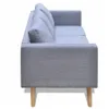 The Living Store Sofa Set 2-Sitzer und 3-Sitzer Stoff Produktbild-Vorschau 8