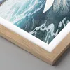 Gerahmtes Poster - Rahmen in heller Eiche - Surfen Surfer Produktbild-Vorschau 2