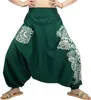 Weite Aladinhose | Haremshose mit Tasche | Pluderhose mit Produktbild-Vorschau 1