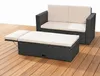 Mucola Mobili da giardino Polyrattan Lounge Chair Sofa Anteprima dell’immagine prodotto 13