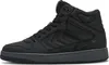 A black high-top sneaker shown from the side. Produktbild-Vorschau