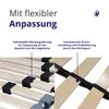 Lattenrost 90x200 7 Komfortzonen verstellbarer Kopf Produktbild-Vorschau 3
