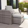 HOME DELUXE - Strandkorb HOLBY - 160 x 69 x189 cm - per Produktbild-Vorschau 9