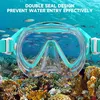 Kinder Taucherbrille Schwimmbrille 180°Panorama HD Anti Produktbild-Vorschau 4