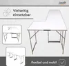 Tapeziertisch klappbar, weiß, Arbeitstisch 3-teilig, Produktbild-Vorschau 5